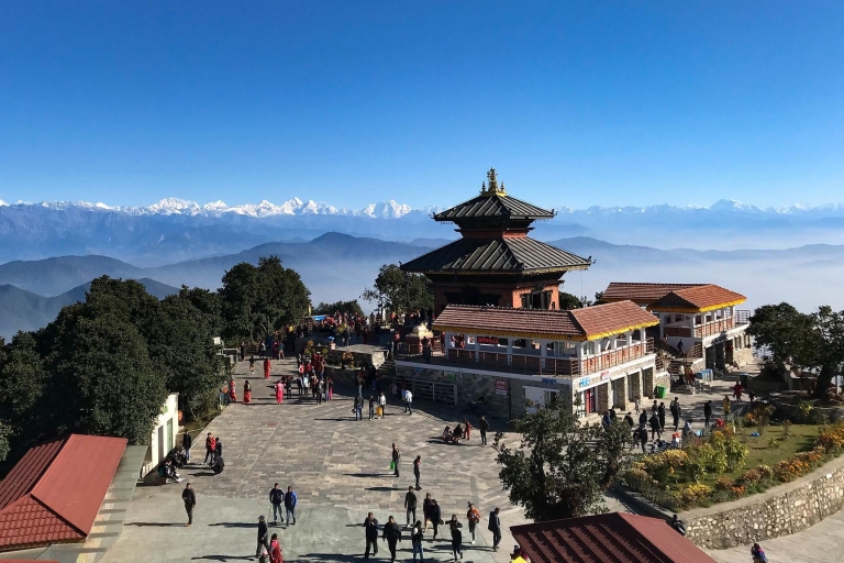 Presupuesto Katmandú: Tour privado en teleférico por la colina de Chandragiri