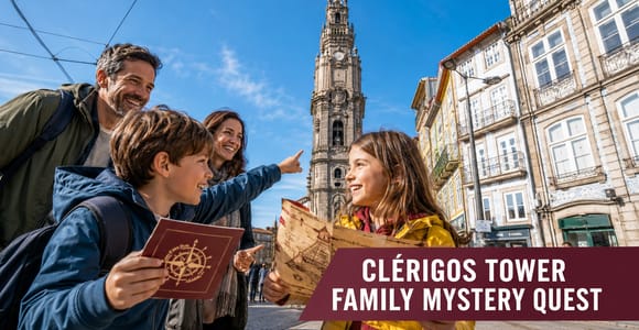 Porto: Clérigos Tower Family Mystery Quest & Museum Entry
