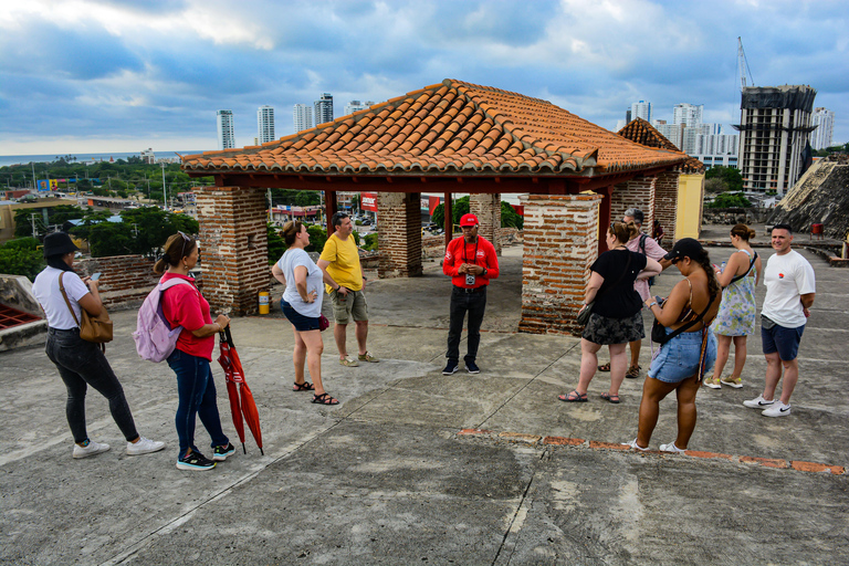 Gratis rundvandring till San Felipe de Barajas slott Cartagena