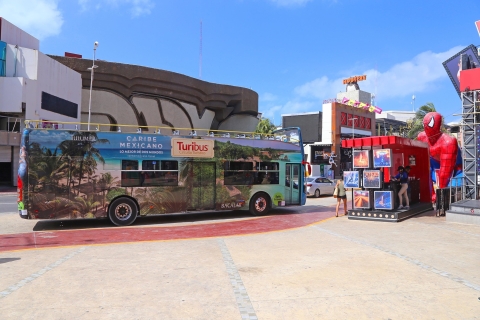 Cancun : Profitez du parc aquatique Ventura et d'une visite guidée de la villeForfait Ventura PLATINUM et visite de la ville de Cancun
