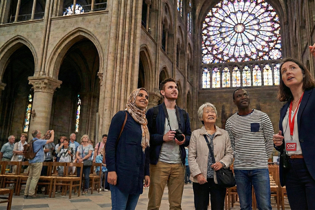 París: visita guiada por el exterior de la catedral de Notre Dame