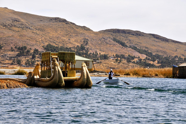 Excursion: 3 stops in the middle of Lake Titicaca, floating Uros and Taquile Excursion: 3 stops in the middle of Lake Titicaca, floating Uros Islands, and Taquile