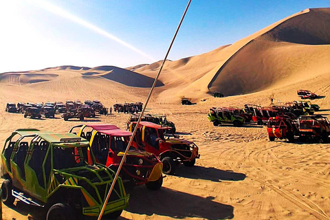 Huacachina: Dune Buggy Sightseeing Tour / Sandboard / Sand Ski / Bodyboard / Sunset-Toast Huacachina: Dune Buggy Sightseeing Tour / Sandboard / Sand Ski / Bodyboard / Sunset Toast