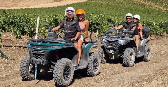 Castellammare del Golfo: Off-road quad tour