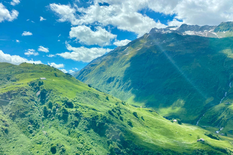 Basilea: Treno panoramico per il centro storico di Lugano e crociera sul lago