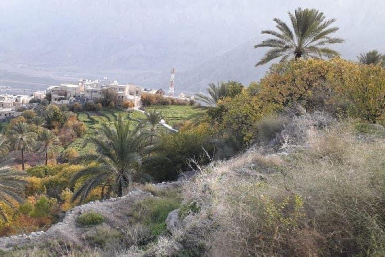 Heldag till Wadi Abyadh-Wekan Village-Nakhal Fort-Hot Spring