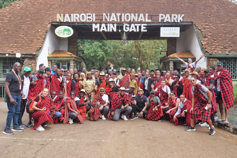 Nairobi: passeio de meio dia no Parque NacionalNairobi: tour privado de meio dia no Parque Nacional