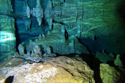 PUNTA CANA: MERGULHO EM CAVERNAS OU CENOTES