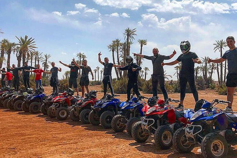 Marrakech: Agafay Desert Quad Bike, Camel Ride, Pool & Lunch Desert Agafay : Quad Biking, Camel Ride, Lunch & Pool