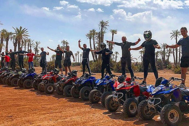 Marrakech: Agafay Desert Quad Bike, Camel Ride, Pool & Lunch Desert Agafay : Quad Biking, Camel Ride, Lunch & Pool