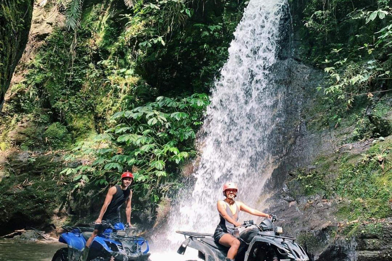 Ubud: Best of ATV Quad Bike Adventure Tandem & Single Ride with private transfer