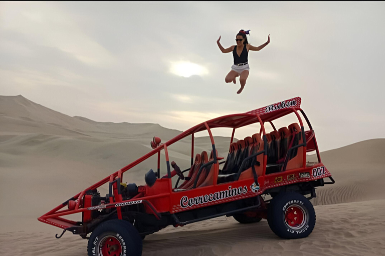 Lima: Paracas &amp; Huacachina Oasis Day Trip with Wine &amp; Dunes