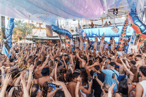 Ibiza: Sunset Boat Party, Open Bar, and VIP Club Entry