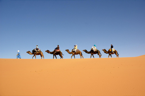 Vanuit Agadir: 4-daagse privéreis naar Marrakech via de Merzouga-woestijn