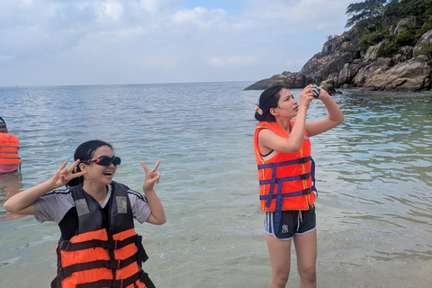 Private/small group Cham Island Tour (shared speed boat) Private - small group Cham Island Snorkeling Tour w lunch