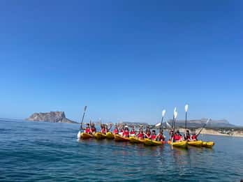 Moraira: Excursión en kayak desde Moraira