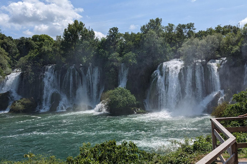 From Dubrovnik: Kravica Waterfall & Mostar Private Day Trip