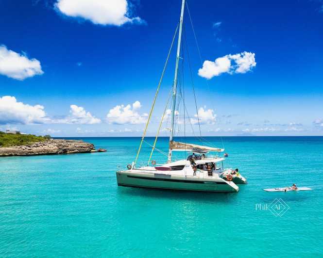 Sint Maarten: Luxury Catamaran Day Sail with Lunch & Drinks