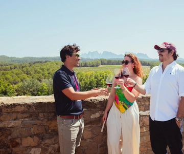 From Barcelona: Full-Day Montserrat & Wine Small Group Tour