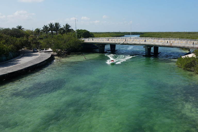 Cancun: Mayan Jungle Tour with Speedboat & Snacks Cancun: Mayan Jungle Tour with Speedboat & Snack w/ Transfer