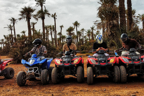 Aventure en quad dans la palmeraie