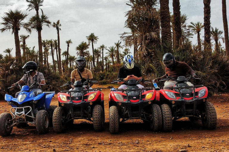 Aventure en quad dans la palmeraie