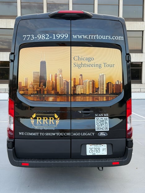 Chicago: tour di 1 giorno della città con minivan di lusso da 13 posti