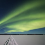 Ivalo: Tour zum Inari-See mit Nordlicht, Rentieren und Abendessen