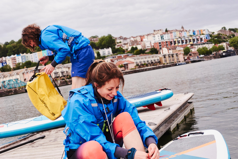 Bristol: Paddleboarden langs de haven