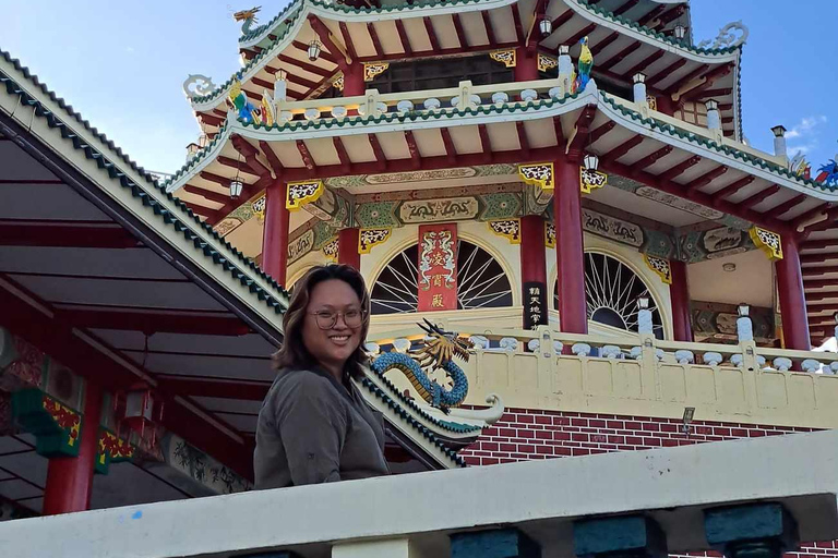 Visita ao património da cidade de Cebu com a Quinta de Flores de Sirao e o Templo de Leah