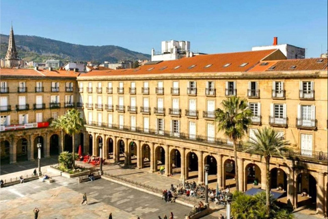 Bilbao's Historic Center: A self-guided tour created by an official guide Getxo Suspension Bridge + Historic Quarter Tour on your mobile