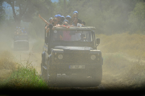 Alanya: Köprülü Canyon Jeep, Buggy, Rafting & Zipline Tour Rafting Only – Hotel Pickup