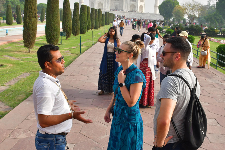 Delhi: Taj Mahal, Agra Fort, and Fatehpur Sikri Day Trip