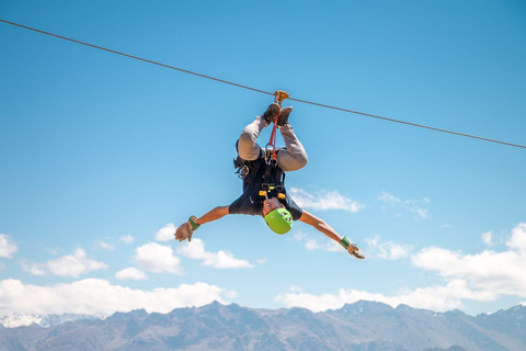 Cusco: Zipline im Heiligen Tal