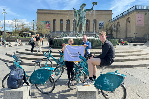 Göteborg: Tour della città in bicicletta con trasferimentoGöteborg: tour in bici dei punti salienti della città con trasferimento