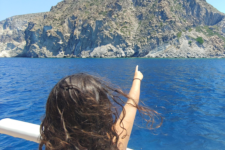 Antiparos & Despotiko Kaiki Cruise — Coves, Swim & BBQ