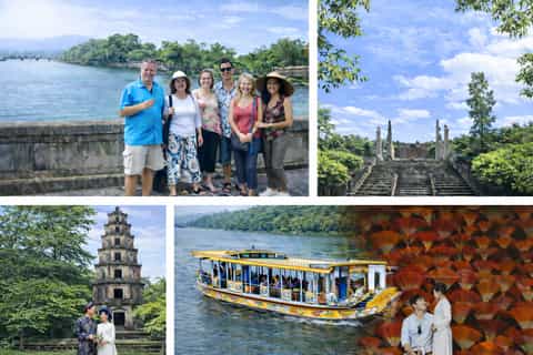 Hue: Royal Tombs & Pagoda Private Tour By Dragon Boat & Car - Image 3