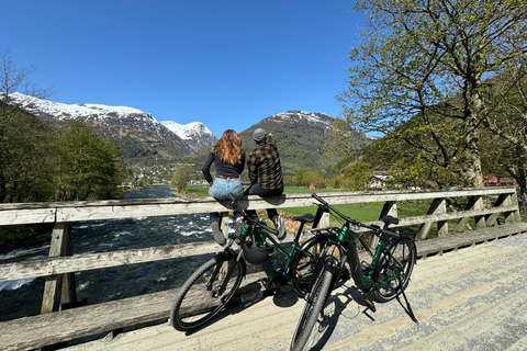 Passeio de bicicleta elétrica de Hellesylt a Norangsdalen