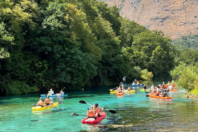 Sarande: Blue Eye Kayak Walking tour & Lekuresi Castle NO KAYAK,Blue Eye Basic Visit – Transport & Free Time