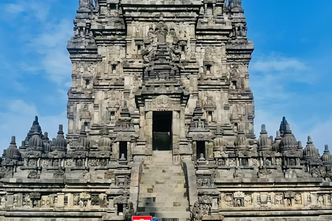 Yogyakarta Airport: Borobudur Climb & Prambanan Guided Tour