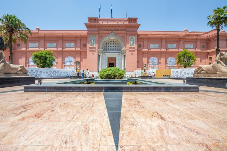 Hurghada to Cairo: Pyramids & Museum for First-Time Visitors Option 2 - The Grand Egyptian Museum (GEM) and Giza Pyramids