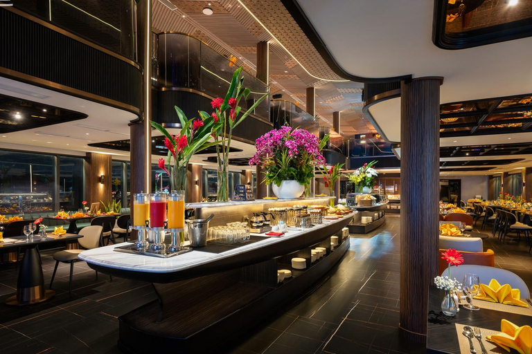 Romantic Dinner On Cruise On Saigon River With Fireworks Buffet Lunch Without Pick-Up