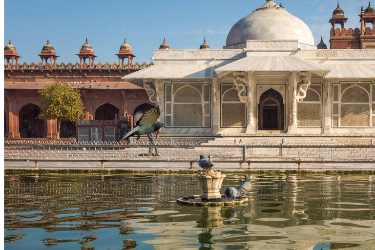 Visite d&#039;Agra avec nuitée, Taj Mahal et Fatehpur Sikri