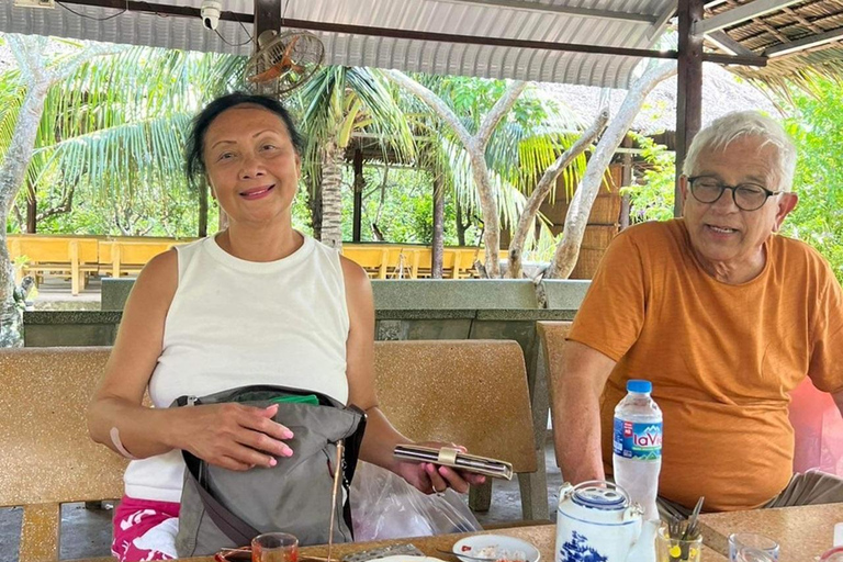 Mekong Delta with Boat and Coconut Workshop