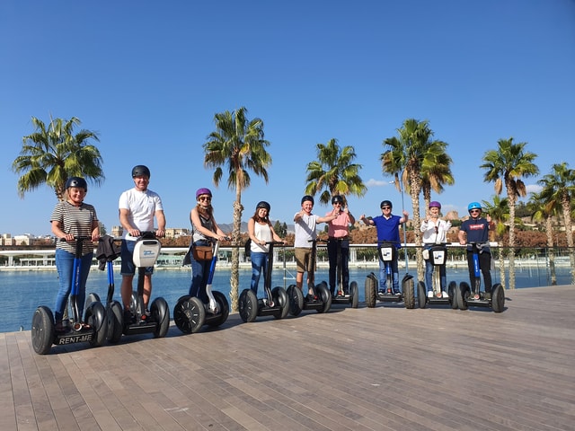 Malaga segway: Segway Tour of Gibralfaro Castle 1-Hour