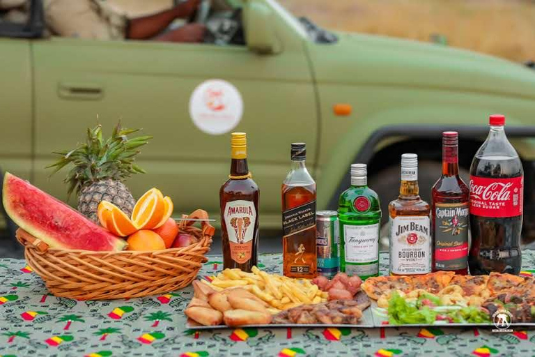 Livingstone :Sunset Game Drive and Rhino tracking With Drink