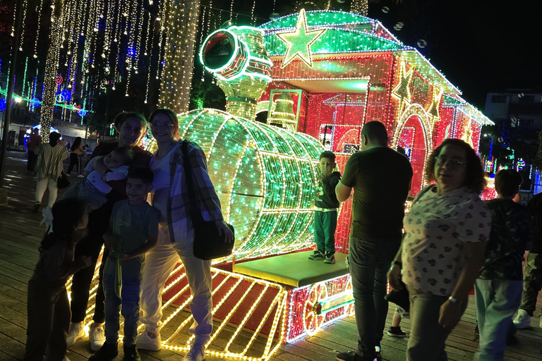 Medellin: City Christmas Lights Tour in a Themed Vehicle