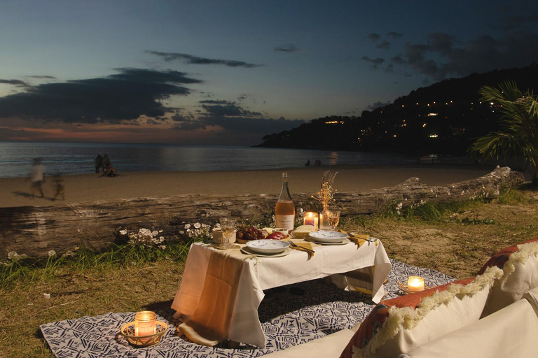 Romantic Sunset Picnic on Phuket Beach