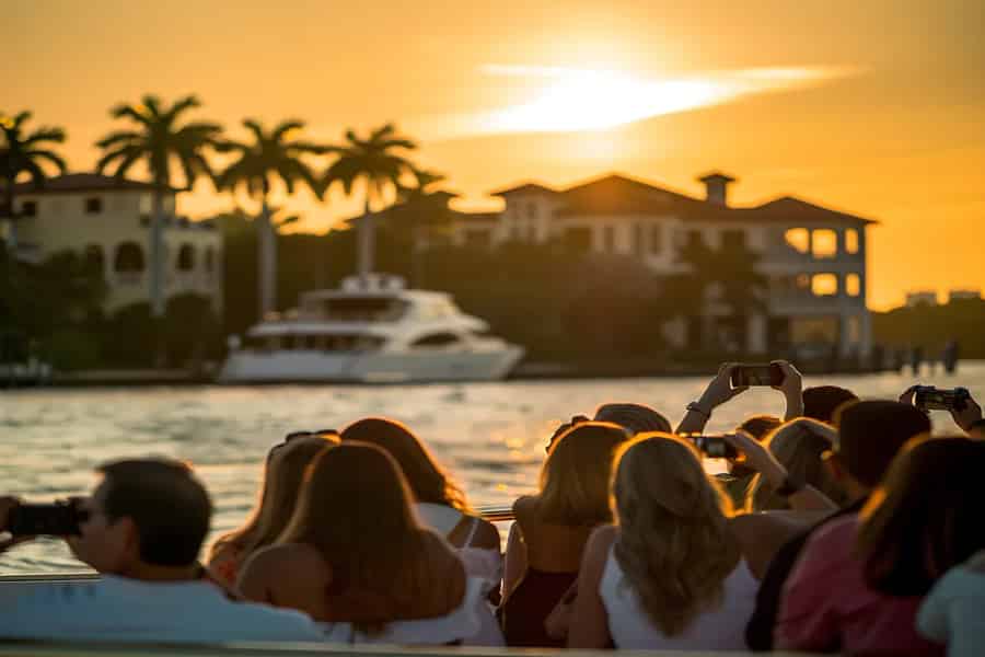 Miami: Bootstour zum Strand und Sunset Cruise in der Biscayne Bay. Foto: GetYourGuide