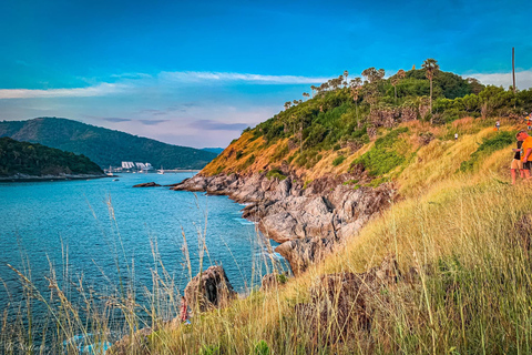 Halve dag Phuket Uitzichtpunt Grote Boeddha Wat Chalong Groep Tour